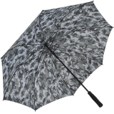 iX-brella XXL Automatik Golfschirm mit Fiberglas Gestell - Camouflage - stone
