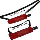 iX-brella - Trekking Hülle zum Umhängen für Taschenschirme - rot