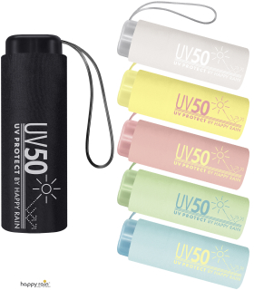 Happy Rain UV-Protect UV50 ultra mini flat Taschenschirm