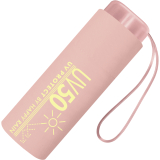 Happy Rain UV-Protect UV50 ultra mini flat Taschenschirm - flamingo