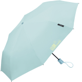 Happy Rain UV-Protect UV50 Taschenschirm mit Auf-Automatik - aqua