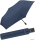 Happy Rain Air Motion - 174 Gramm Taschenschirm mit Auf-Zu-Automatik superleicht - navy blue