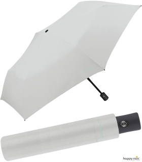 Happy Rain Air Motion - 174 Gramm Taschenschirm mit Auf-Zu-Automatik superleicht - grey rock