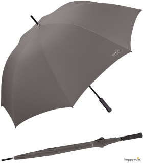 Happy Rain Air Two - super leichter XXL Partnerschirm - brown granite