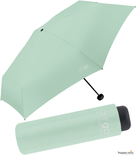 Happy Rain Air Go - 137 Gramm super mini Taschenschirm superleicht - mint
