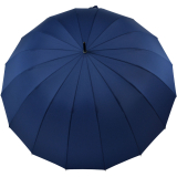 iX-brella XXL Stockschirm 16teilig full-fiber mit Automatik - super stabil - 125 cm insignia blue