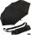 iX-brella Trekking Taschenschirm XL mit Umhängetasche - black