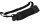 iX-brella Trekking Taschenschirm XL mit Umhängetasche - black