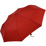 iX-brella Trekking Taschenschirm XL mit Umhängetasche - dark red