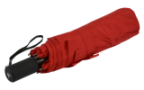 iX-brella Trekking Taschenschirm XL mit Umhängetasche - dark red