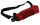 iX-brella Trekking Taschenschirm XL mit Umhängetasche - dark red