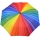 iX-brella Trekking Taschenschirm XXL mit Umhängetasche - Regenbogen