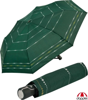 Doppler Damen Taschenschirm mit Auf-Automatik Magic Fiber Sydney - green