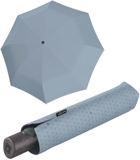 Knirps nachhaltiger Damen Taschenschirm Vision Duomatic Air - clouds