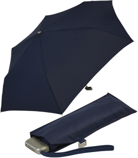 Doppler Damen Taschenschirm Carbonsteel Mini Slim - navy