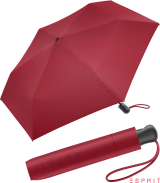 Esprit Taschenschirm Easymatic Slimline Auf-Zu Automatik - flagred