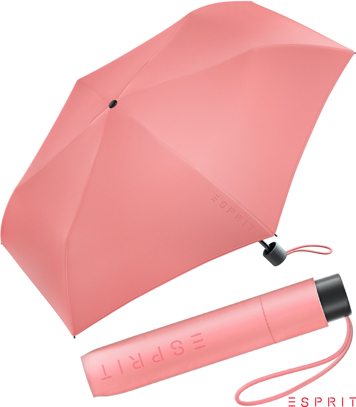 Esprit Mini Taschenschirm Slimline FJ 2022 - calypso coral