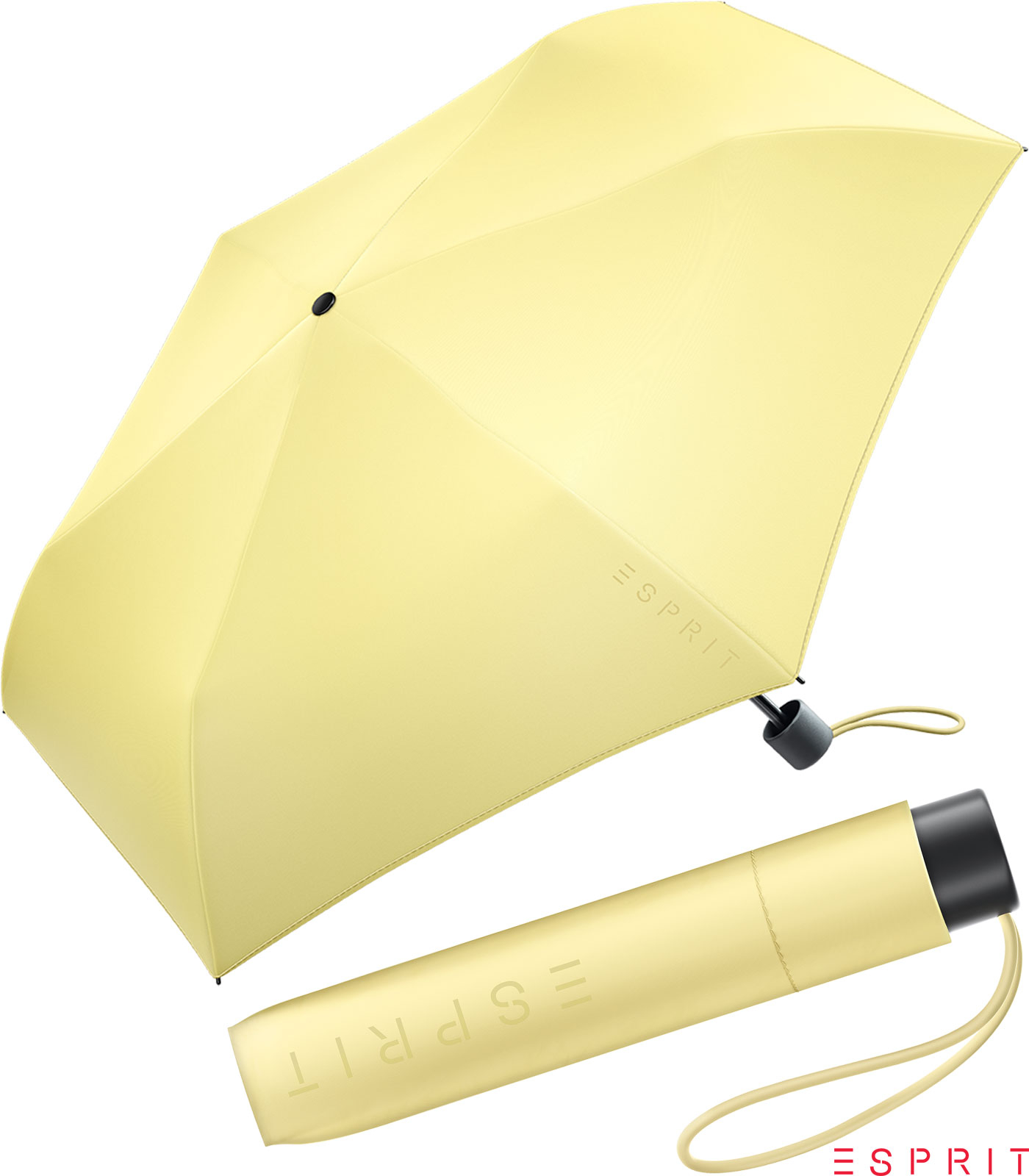 Esprit Mini Taschenschirm Slimline FJ 2022 - lemon meringue