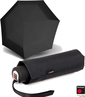 Knirps Regenschirm Mini Piccolo schwarz -Ausverkauf...
