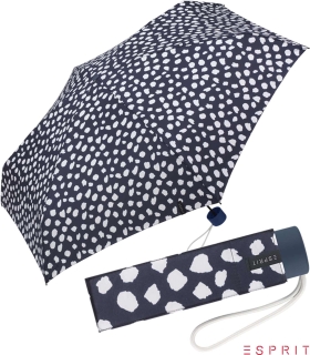 Esprit Super Mini Taschenschirm Petito Petal Rain - sailor blue