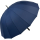 iX-brella leichter 16-teiliger Golf-Partnerschirm - XXL mit Softgriff einfarbig insignia blau