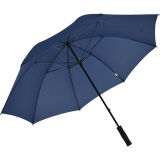 iX-brella Full-Fiber Golfschirm XXL 130cm leicht sturmfest mit Softgriff insignia blau