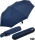 iX-brella first class Automatik - stabiler großer Damen- und Herren-Taschenschirm mit Etui dunkelblau - Teflon-beschichtet