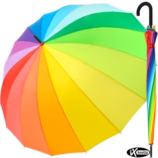 marinegrün IMPLIVA XXL 130 CM Damen Schirm Stockschirm Regenschirm Umbrella