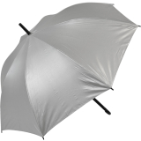Falconetti® Stockschirm mit Automatik - silber-schwarz