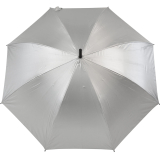 Falconetti® Stockschirm mit Automatik - silber-schwarz