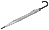 Falconetti® Stockschirm mit Automatik - silber-schwarz
