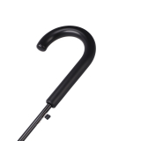 Falconetti® Stockschirm mit Automatik - silber-schwarz