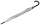 Falconetti® Stockschirm mit Automatik - silber-schwarz