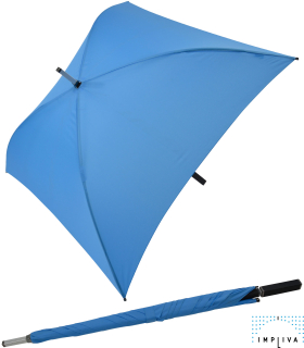 All Square® voll quadratischer Regenschirm - hellblau