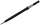 Falcone® Reflex Regenschirm Fiberglas mit reflektierendem Einfassband - schwarz
