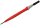 Falcone® Reflex Regenschirm Fiberglas mit reflektierendem Einfassband - rot