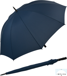 Falcone® XXL Golfschirm Fiberglas 10-teilig windsicher - navy
