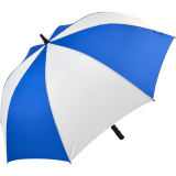 Falcone® XXL Regenschirm Automatik Fiberglas - blau-weiß
