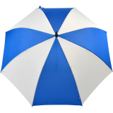 Falcone® XXL Regenschirm Automatik Fiberglas - blau-weiß