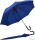 Falcone® luxuriöser Golfschirm Automatik windsicher Rundhakengriff - blau