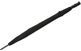 Impliva XXL Golfschirm Fiberglas Handöffner - schwarz