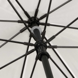 Impliva XXL Golfschirm Fiberglas Handöffner - dunkelgrau