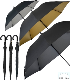Falcone® luxuriöser XXL Regenschirm Automatik Fiberglas