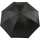 Falcone® luxuriöser XXL Regenschirm Automatik Fiberglas - schwarz-nickel