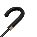 Falcone® luxuriöser XXL Regenschirm Automatik Fiberglas - schwarz-gold