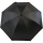 Falcone® luxuriöser XXL Regenschirm Automatik Fiberglas - schwarz-gold