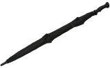 Falcone® XXL Golfschirm windfest mit starkem doppeltem Glasfibergestell - schwarz