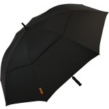 Falcone® hochwertiger XXL Golfschirm Automatik mit Ventilationsbezug - schwarz