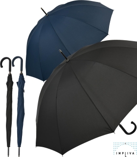 Falcone® XXL Regenschirm 10-teilig Fiberglas windsicher Rundhakengriff