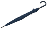 Falcone® XXL Regenschirm 10-teilig Fiberglas windsicher Rundhakengriff - navy